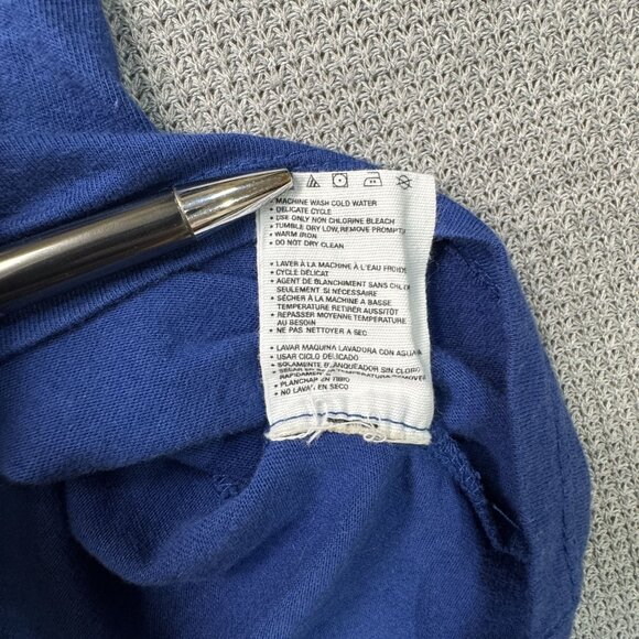 MLB Chicago Cubs Spring Training Womens V-Neck T-Shirt Blue Baseball Size Small - Picture 13 of 13